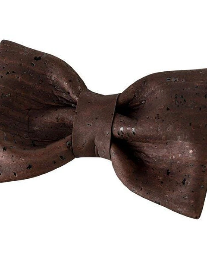 Kork-Deko Elegante Korkfliege für Herren - in schwarz, beige, braun - Vegan, nachhaltig und stilvoll
