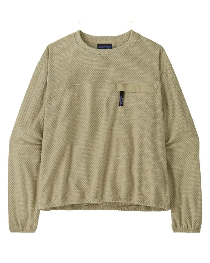 Patagonia - Women's Textured Fleece Crewneck - Fleecepullover Gr XS beige