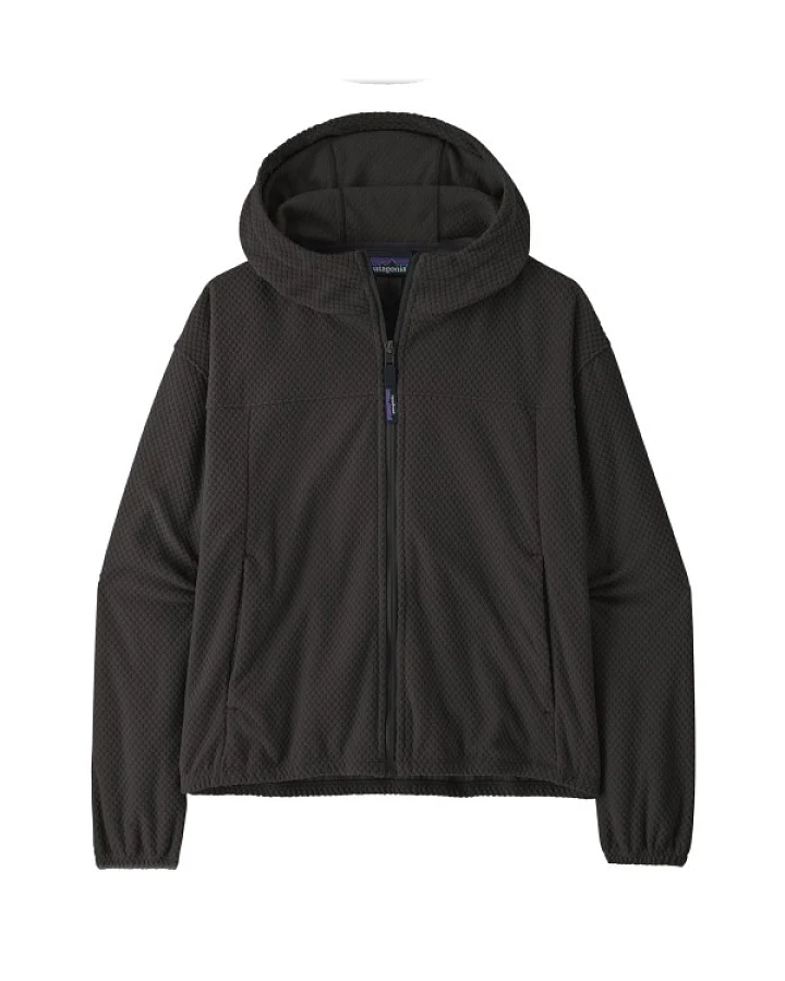 Patagonia - Women's Textured Fleece Hoody - Fleecejacke Gr XS schwarz