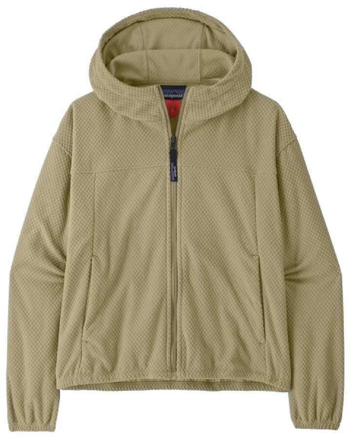 Patagonia - Women's Textured Fleece Hoody - Fleecejacke Gr M beige