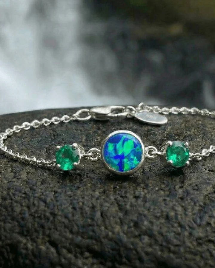 Spirit of Island Silber Armband