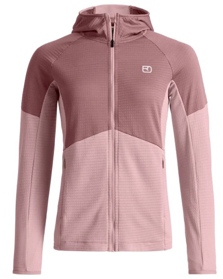Ortovox - Women's Fleece Light Grid Hoody - Fleecejacke Gr XS rosa