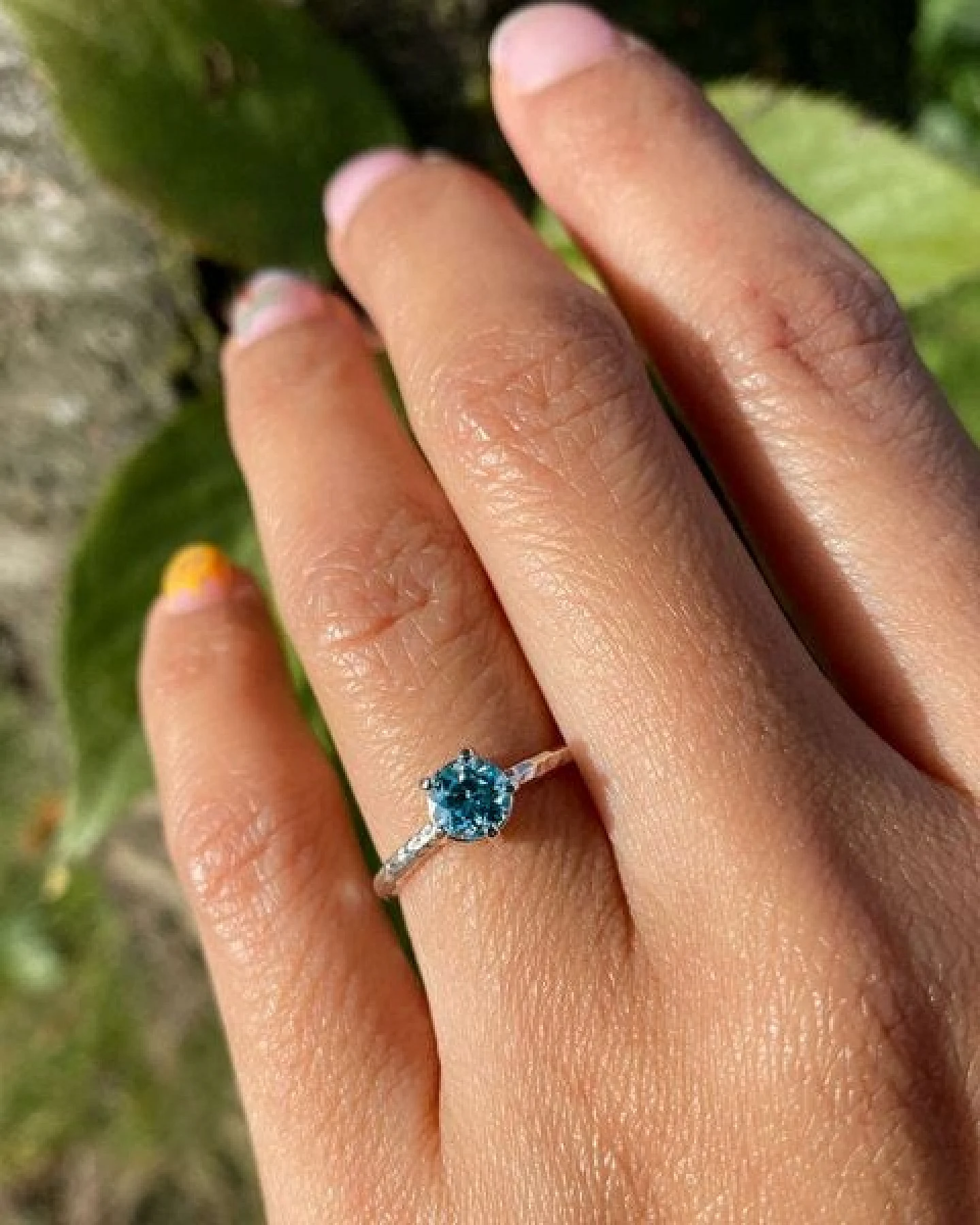 Spirit of Island Silber Solitär Ring – Ansicht 4