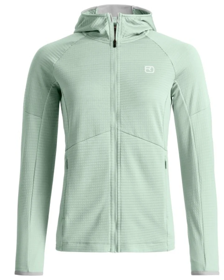 Ortovox - Women's Fleece Light Grid Hoody - Fleecejacke Gr S grün