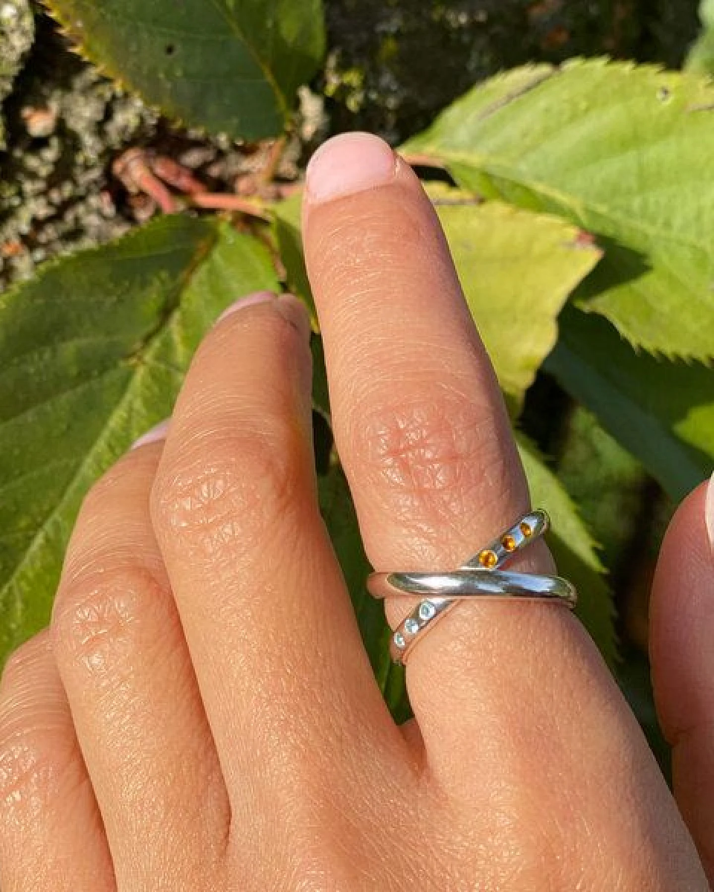 Spirit of Island Silber Doppelring – Ansicht 2