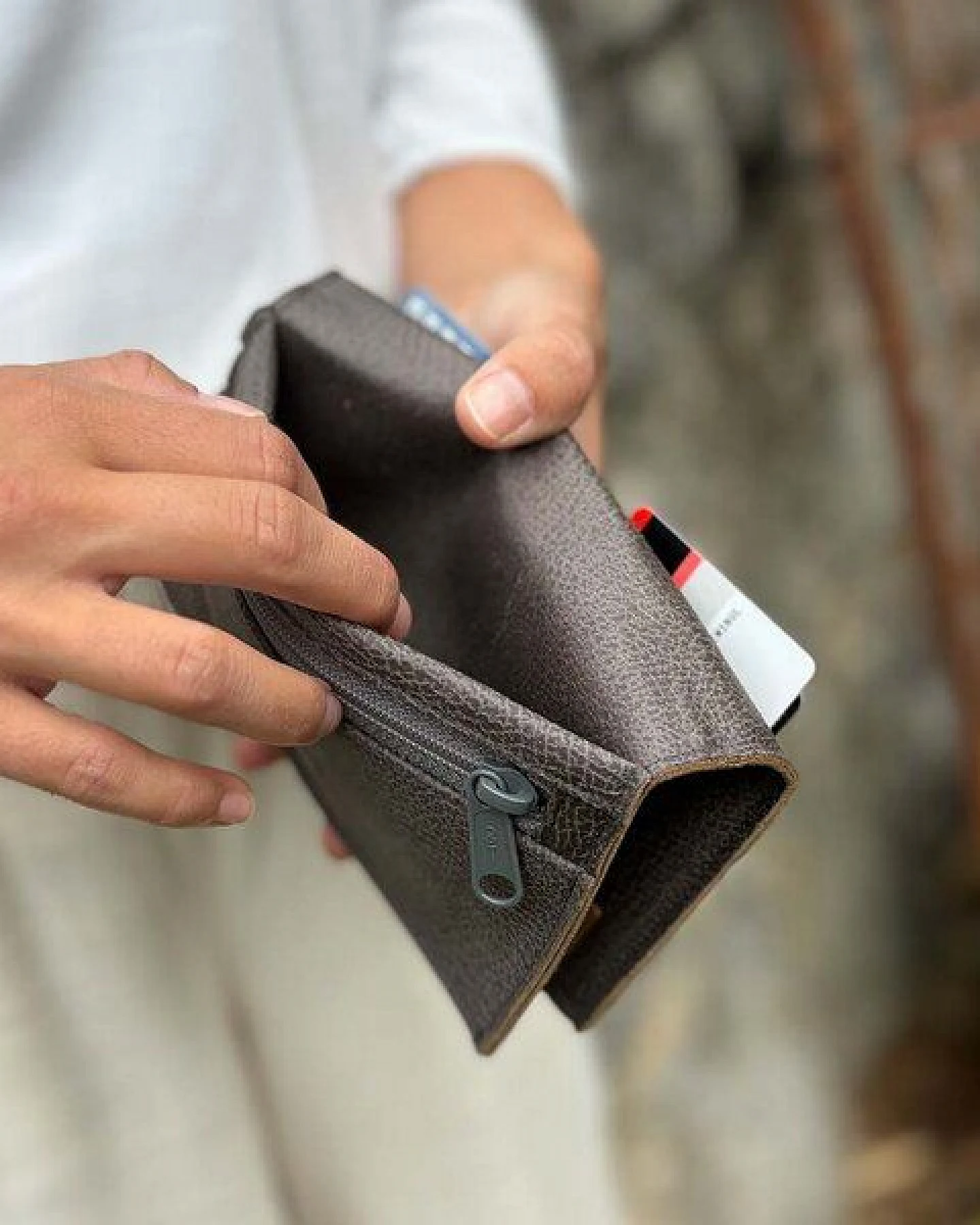 BOWLEANIES TASCHEN Mittelgroßer Geldbeutel – Ansicht 3