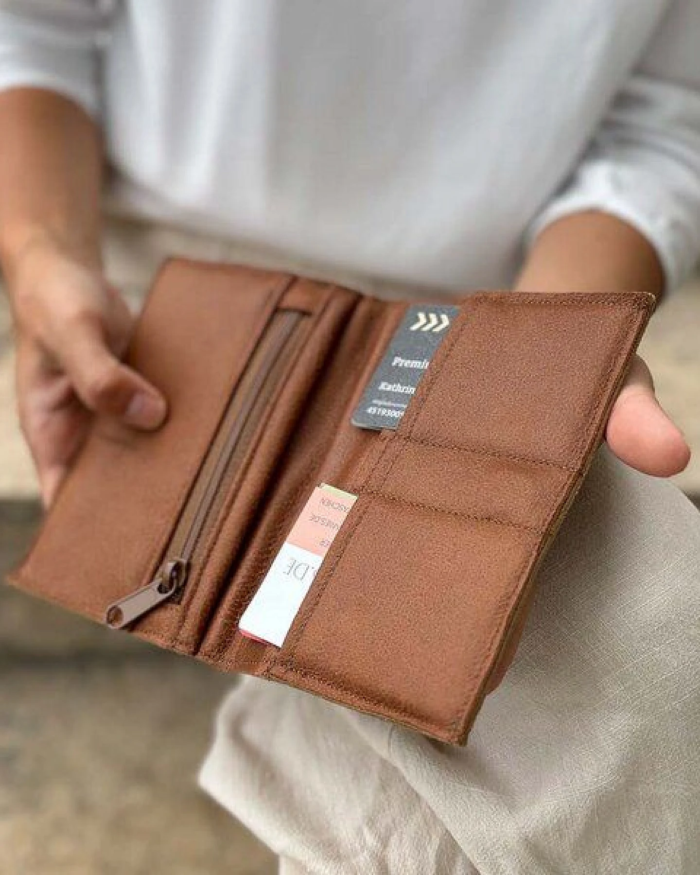 BOWLEANIES TASCHEN Mittelgroßer Geldbeutel – Ansicht 2