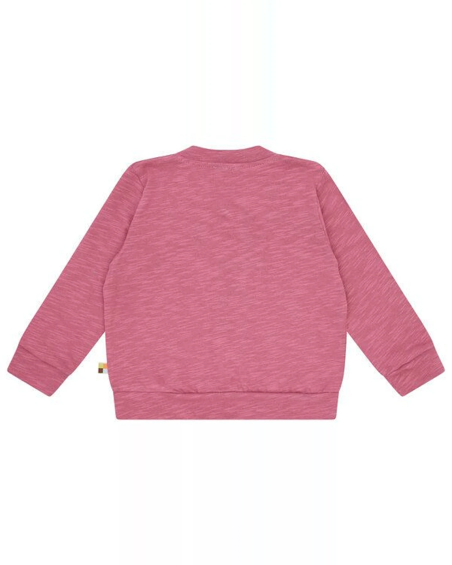 loud + proud Babys & Kinder Collegejacke Slub Jersey, GOTS zertifiziert – Ansicht 2