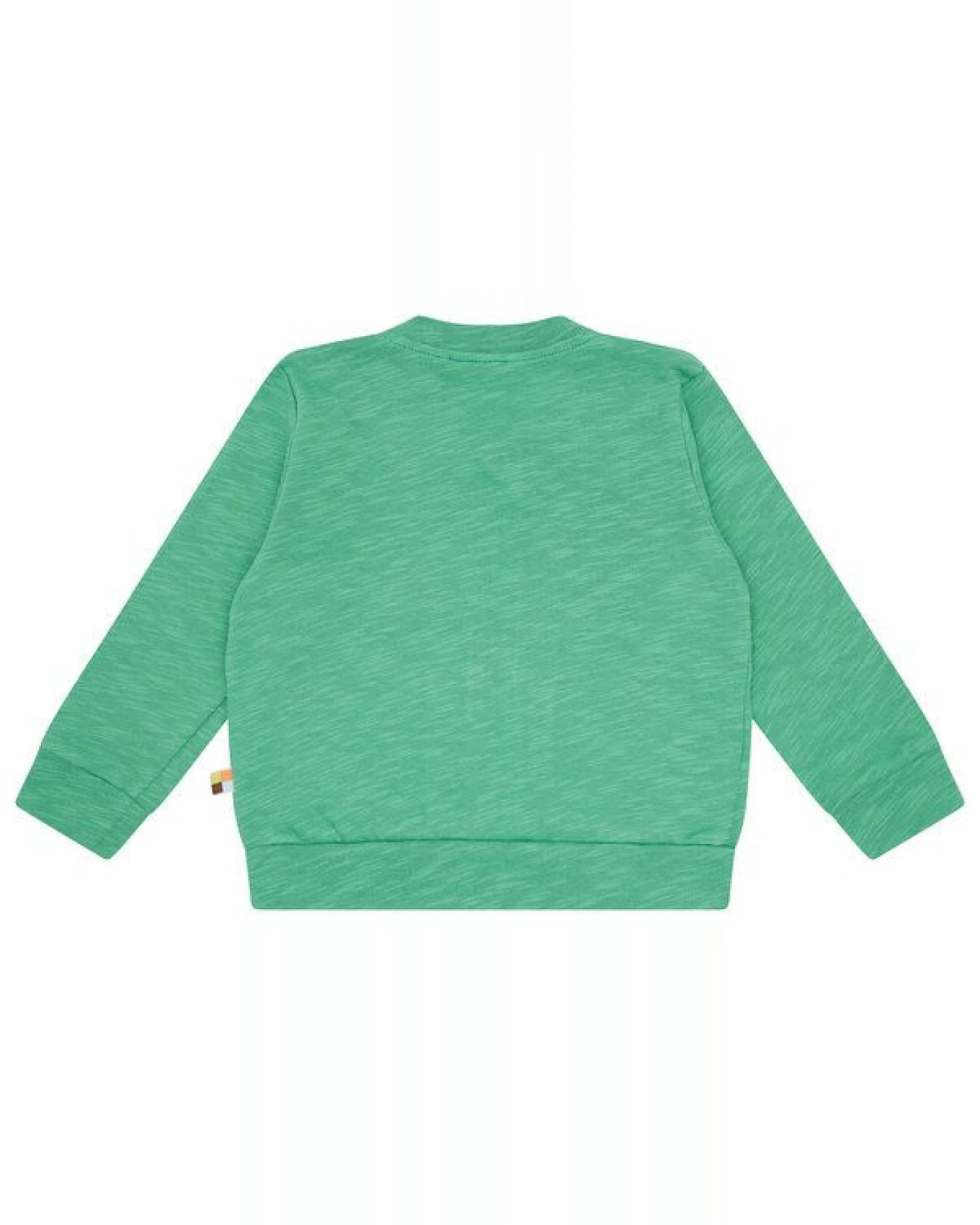 loud + proud Babys & Kinder Collegejacke Slub Jersey, GOTS zertifiziert – Ansicht 2