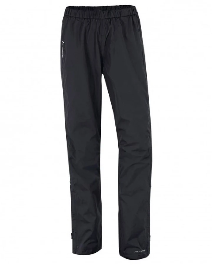 Produktseite: Vaude - Women's Fluid Full-Zip Pants - Regenhose Gr 34 schwarz