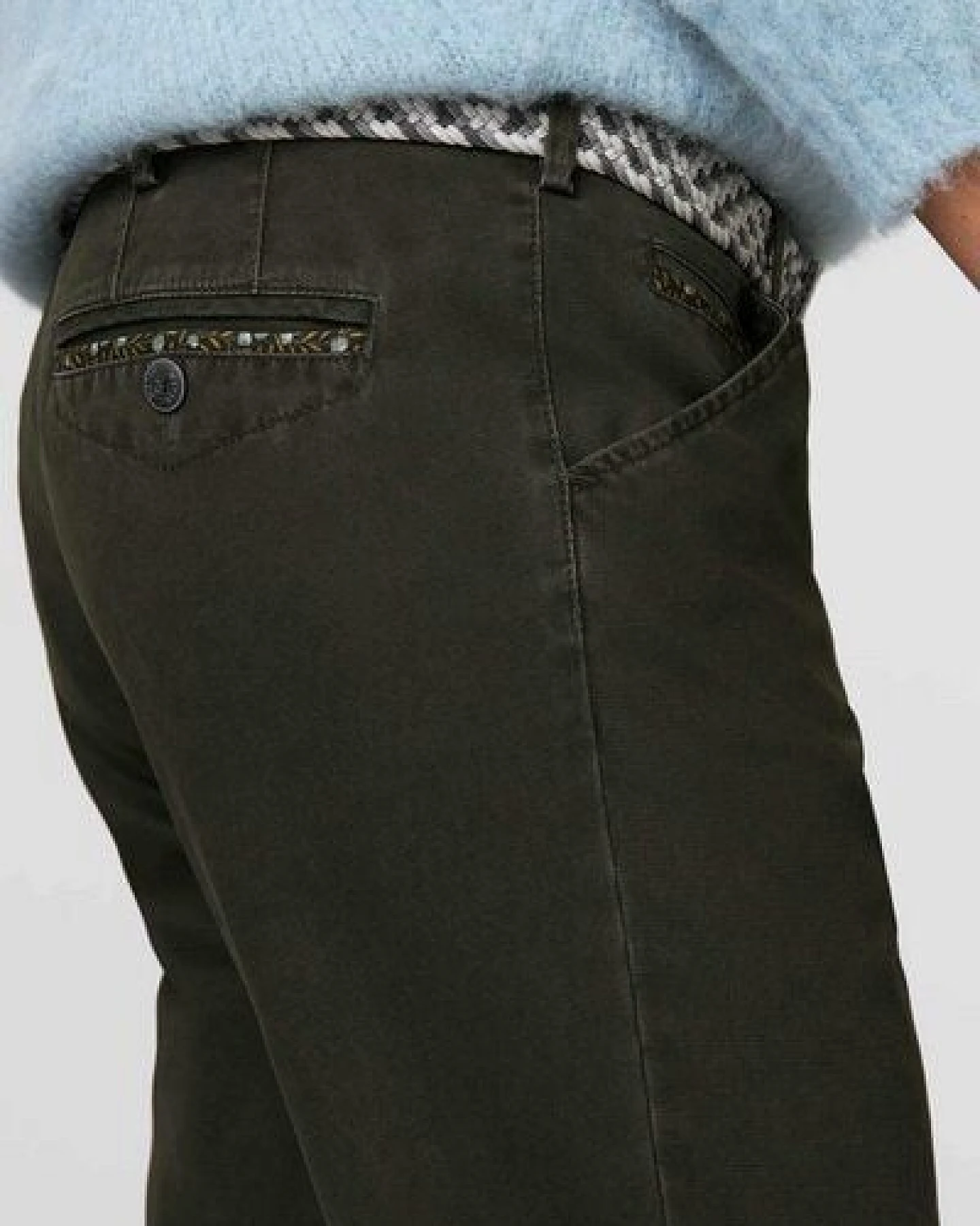 MEYER Mikrostruktur Baumwoll Chino – Ansicht 4