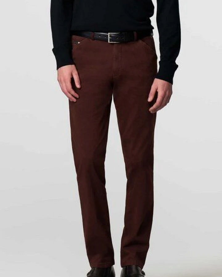 MEYER Mikrostruktur Baumwoll Chino
