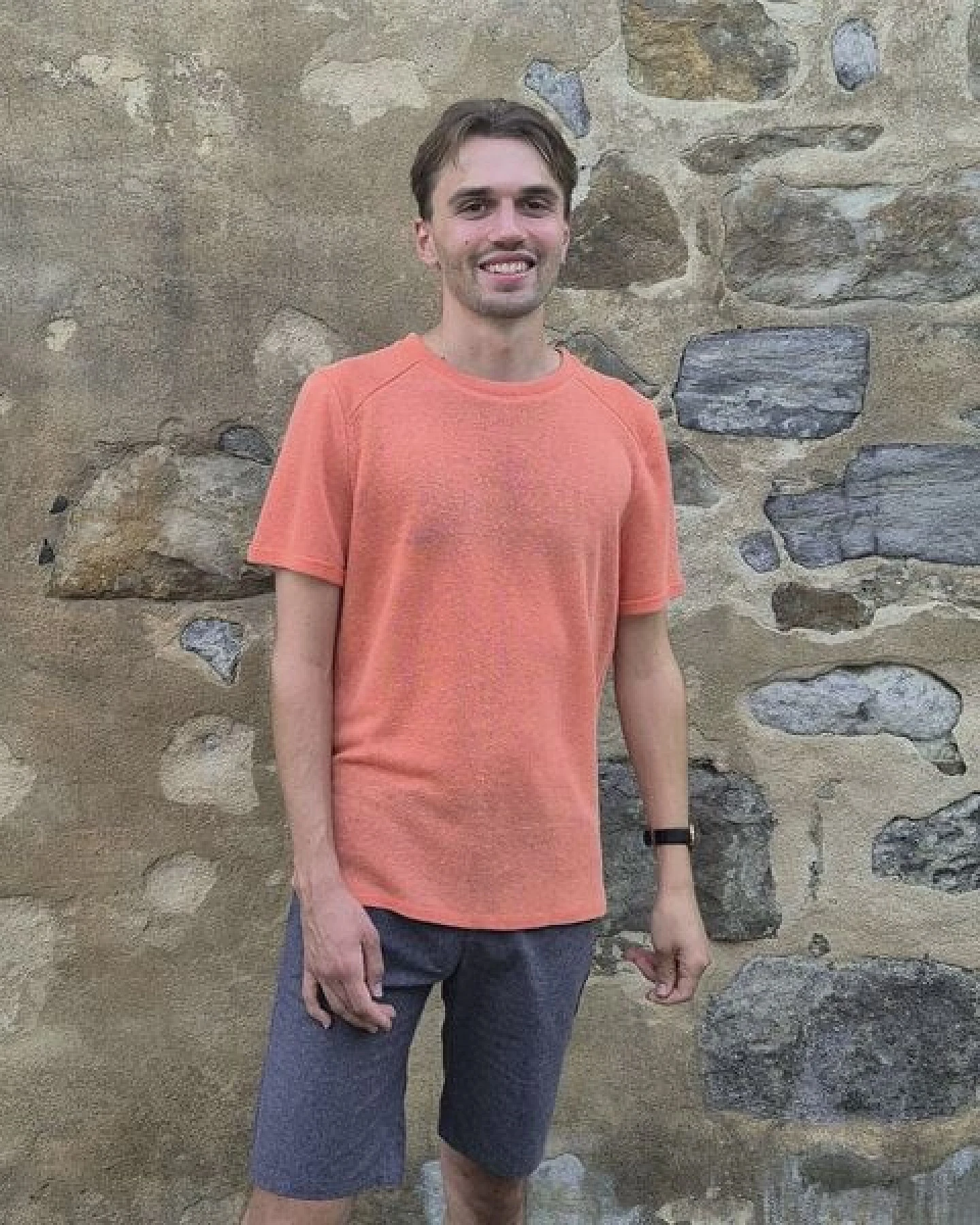 körber mode T-Shirt aus 100% Hanf pfirsich temperaturregulierend – Ansicht 3