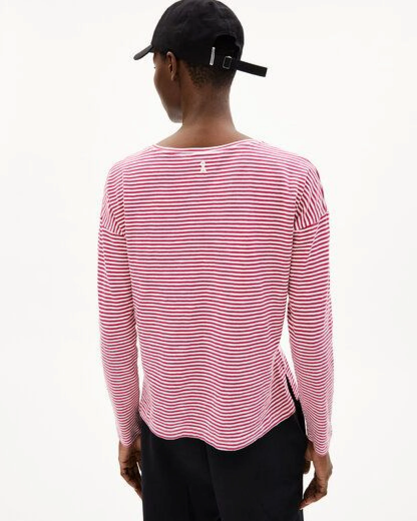 ARMEDANGELS XIANAA STRIPES Damen Longsleeve aus Bio-Baumwolle – Ansicht 2