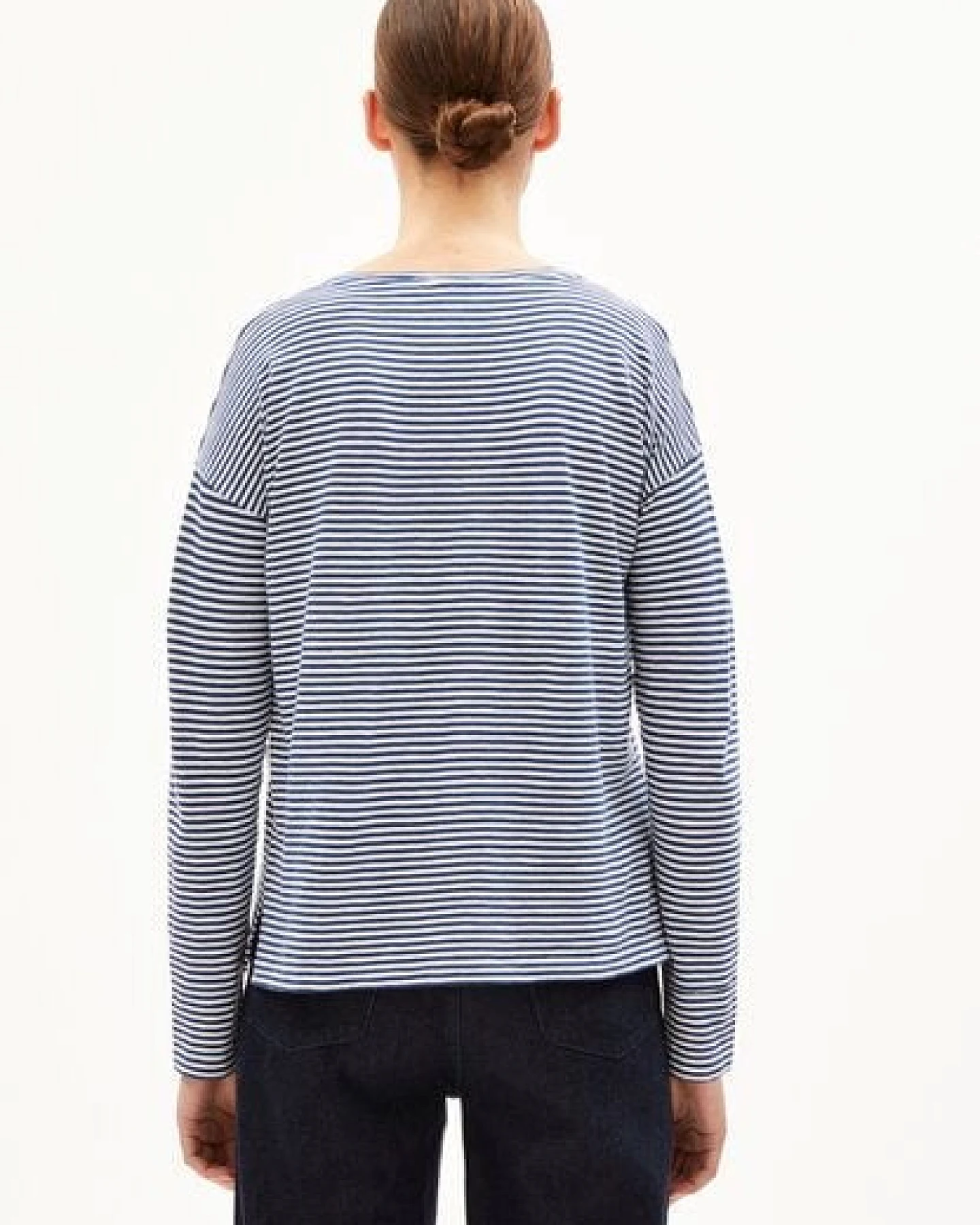 ARMEDANGELS XIANAA STRIPES Damen Longsleeve aus Bio-Baumwolle – Ansicht 3
