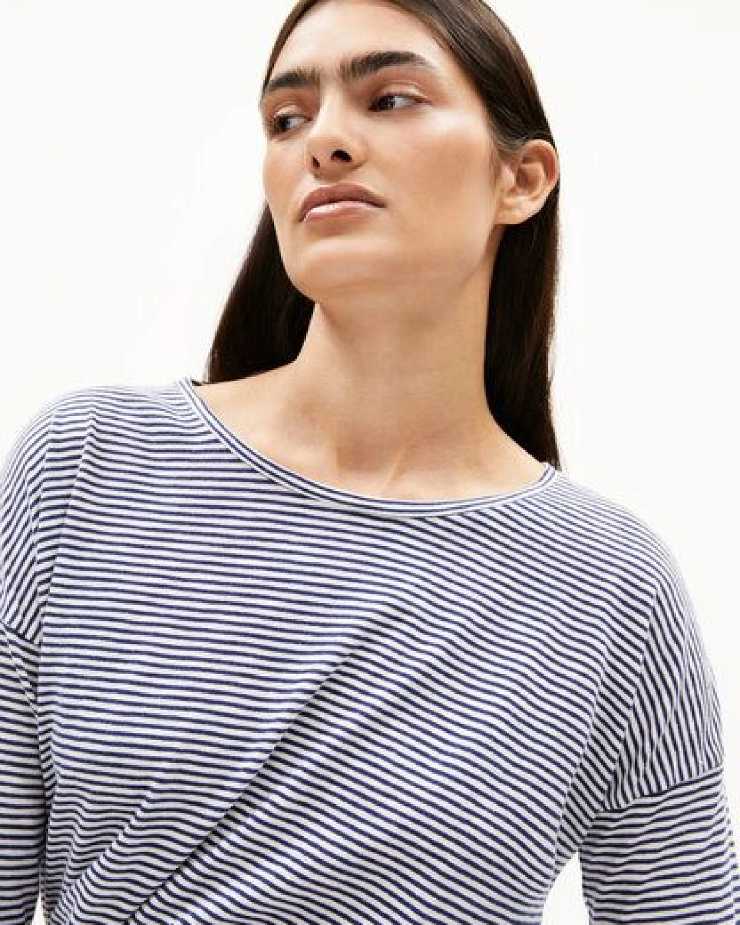 ARMEDANGELS XIANAA STRIPES Damen Longsleeve aus Bio-Baumwolle – Ansicht 3
