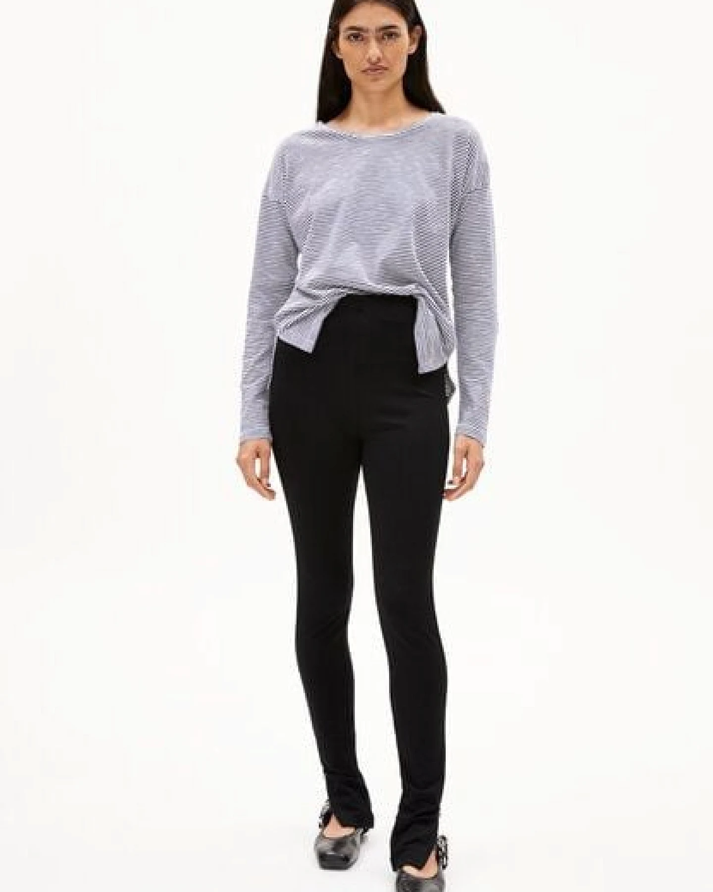 ARMEDANGELS XIANAA STRIPES Damen Longsleeve aus Bio-Baumwolle – Ansicht 4