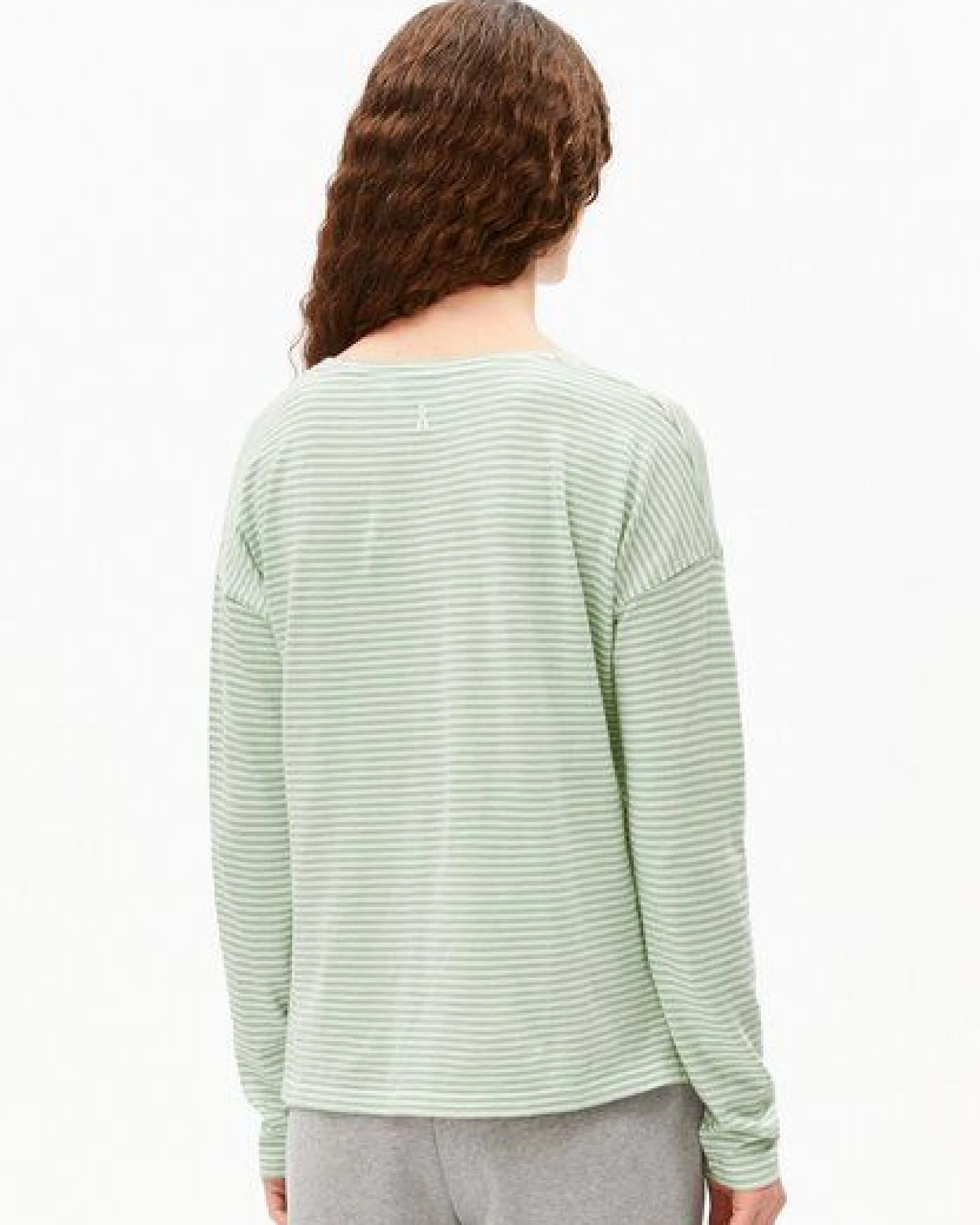 ARMEDANGELS XIANAA STRIPES Damen Longsleeve aus Bio-Baumwolle – Ansicht 2