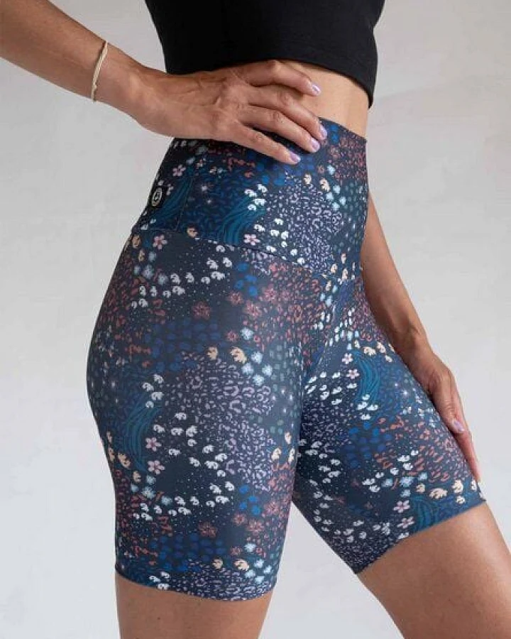 Arctic Flamingo Bike Shorts - Radlerhose - Yoga Shorts BLUMENBOMBE