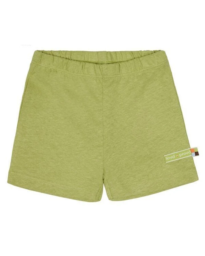loud + proud Shorts aus Leinen-Mix, GOTS-zertifiziert