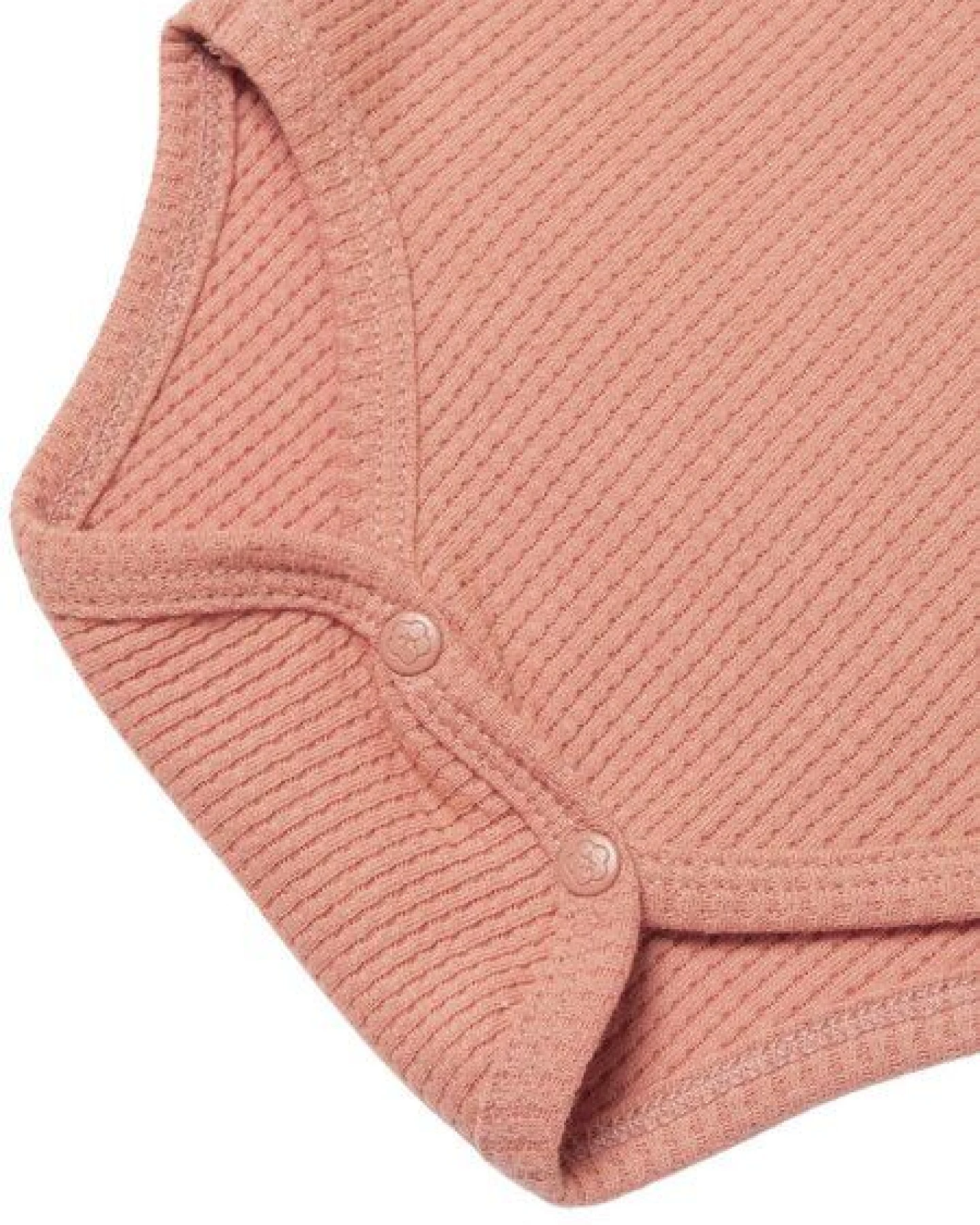 Biorganic Waffle Smile Baby Kurzarmbody – Ansicht 4