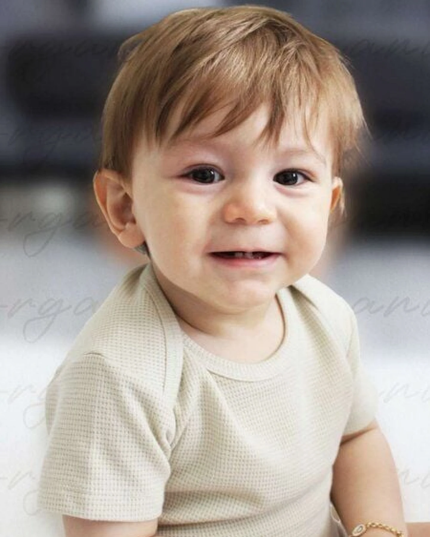 Biorganic Waffle Smile Baby Kurzarmbody – Ansicht 2