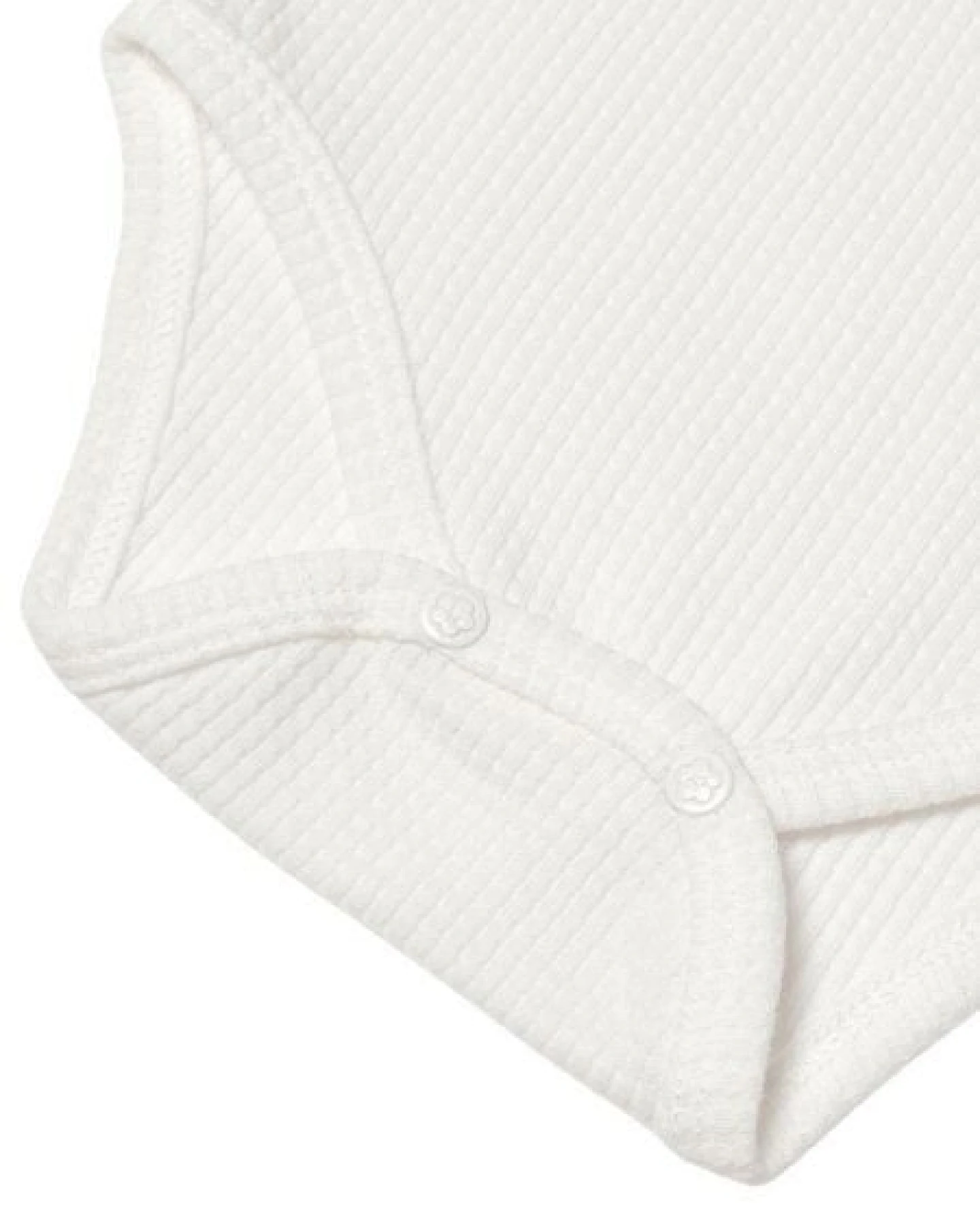Biorganic Waffle Smile Baby Kurzarmbody – Ansicht 4