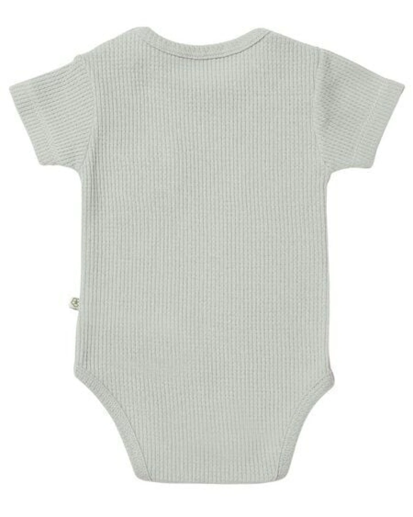 Biorganic Waffle Smile Baby Kurzarmbody – Ansicht 3
