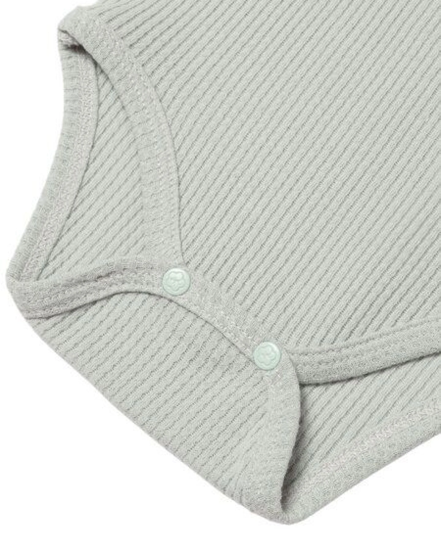 Biorganic Waffle Smile Baby Kurzarmbody – Ansicht 4