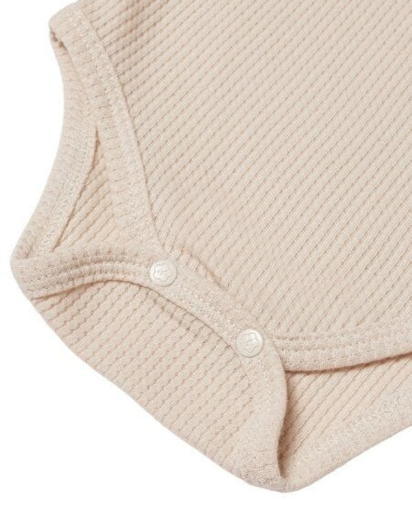 Biorganic Waffle Smile Baby Kurzarmbody – Ansicht 4