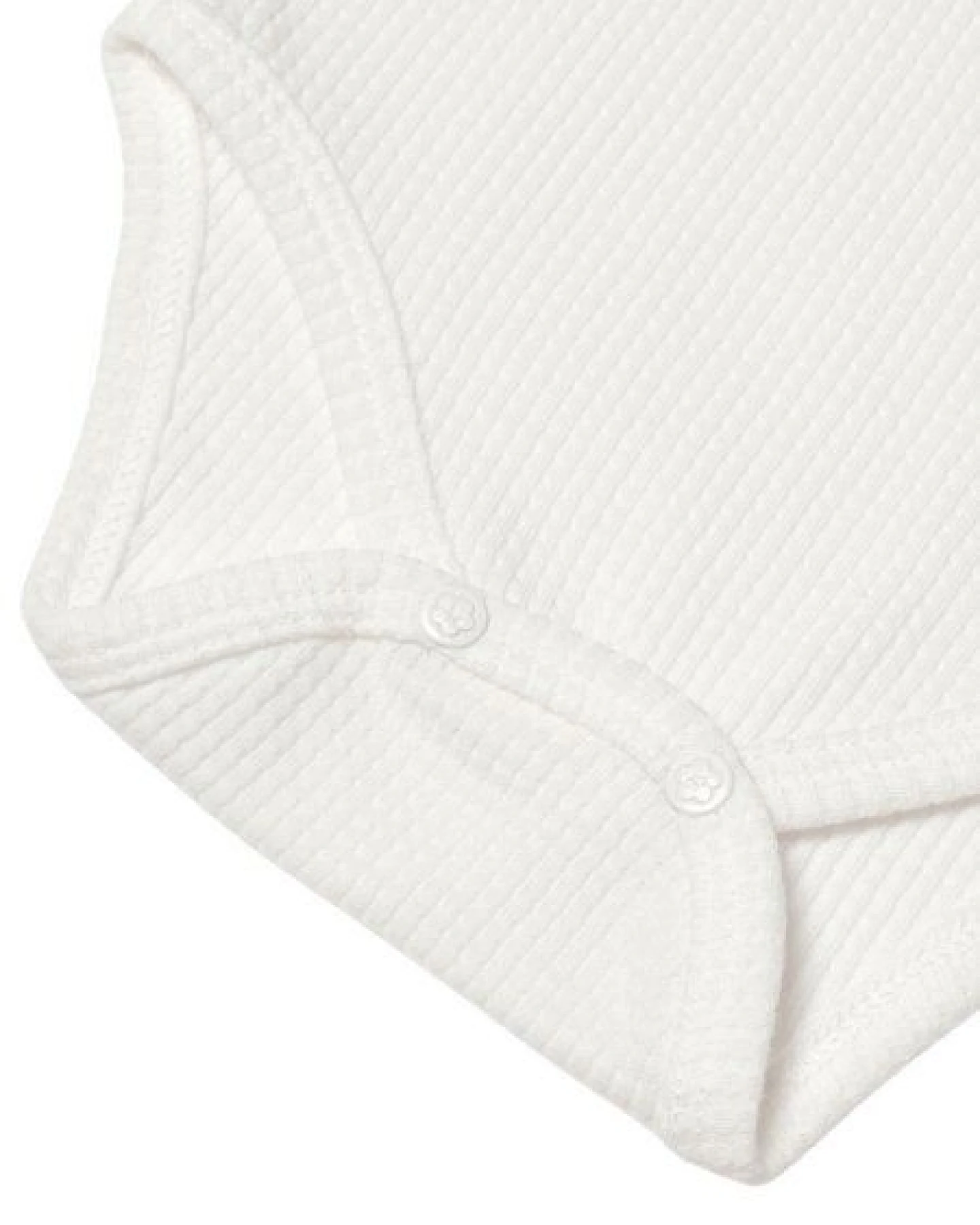 Biorganic Waffle Smile Baby Kurzarmbody – Ansicht 4