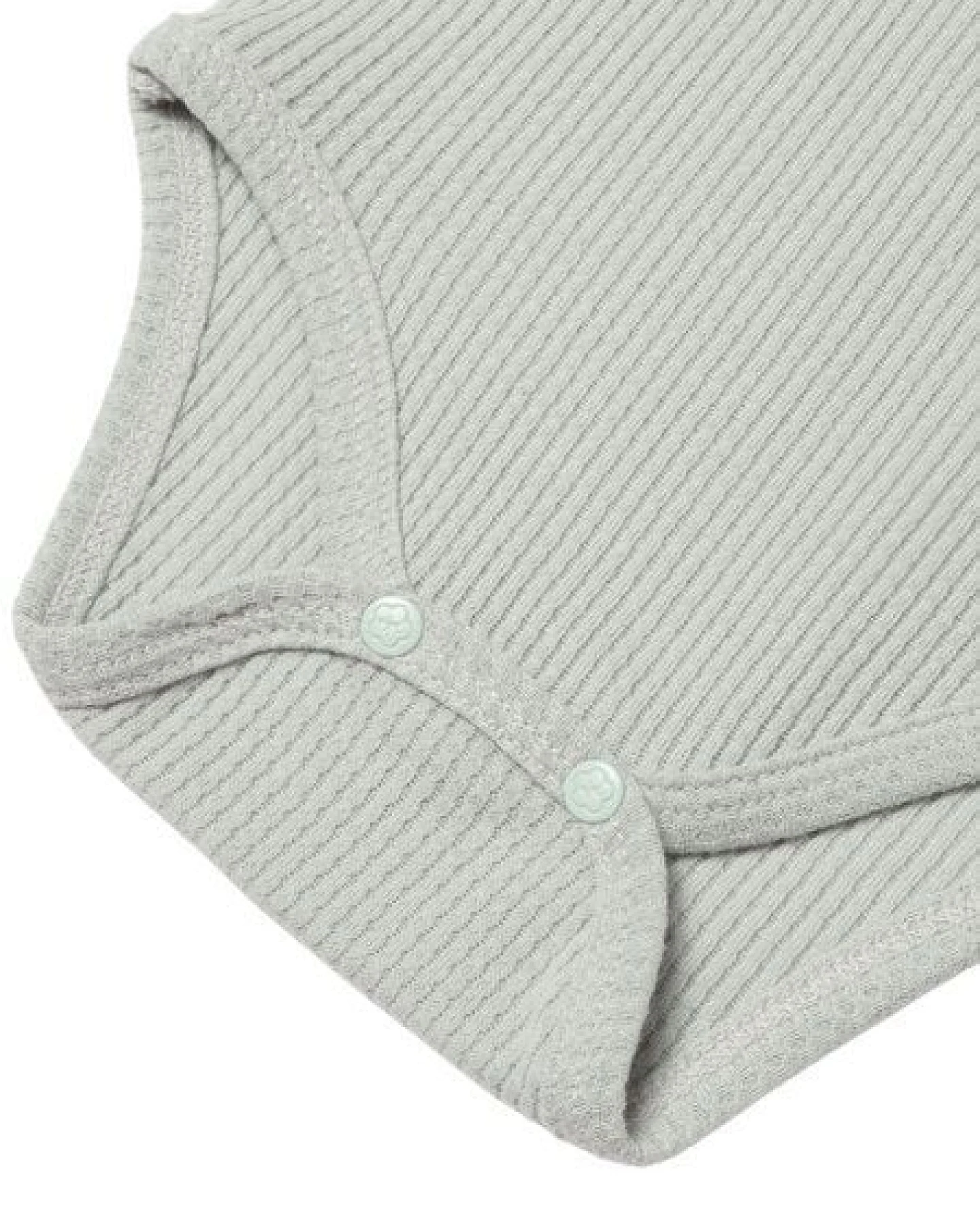 Biorganic Waffle Smile Baby Kurzarmbody – Ansicht 4