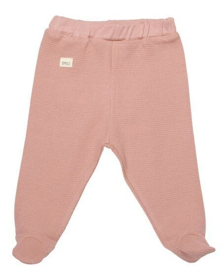 Biorganic Waffle Smile Baby Hose mit Fuß
