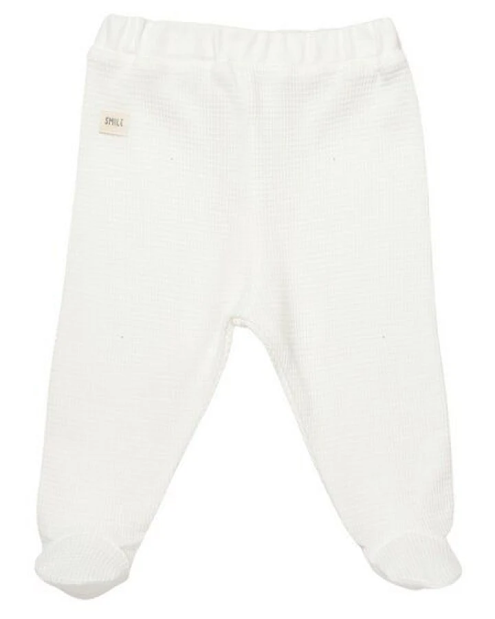 Biorganic Waffle Smile Baby Hose mit Fuß