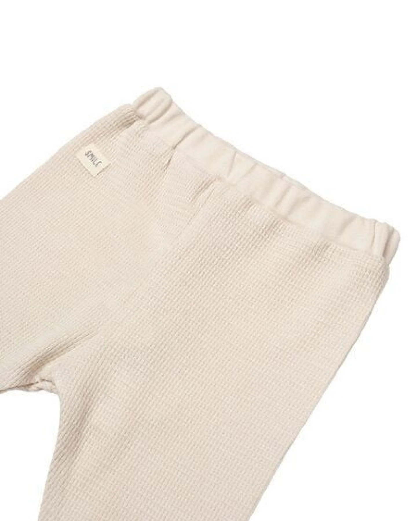 Biorganic Waffle Smile Baby Hose mit Fuß – Ansicht 3