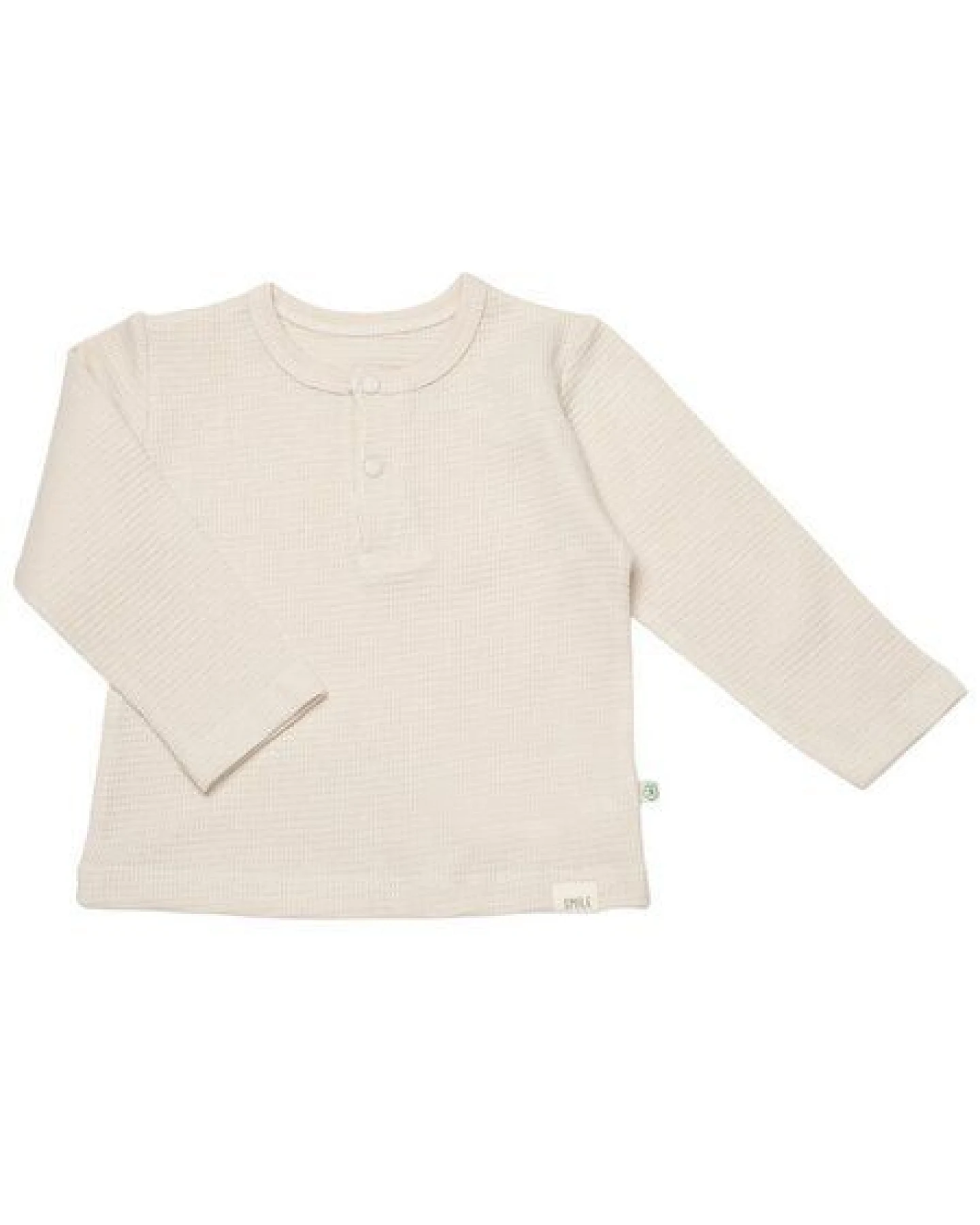 Biorganic Waffle Smile Baby Langarmshirt & Hose – Ansicht 4
