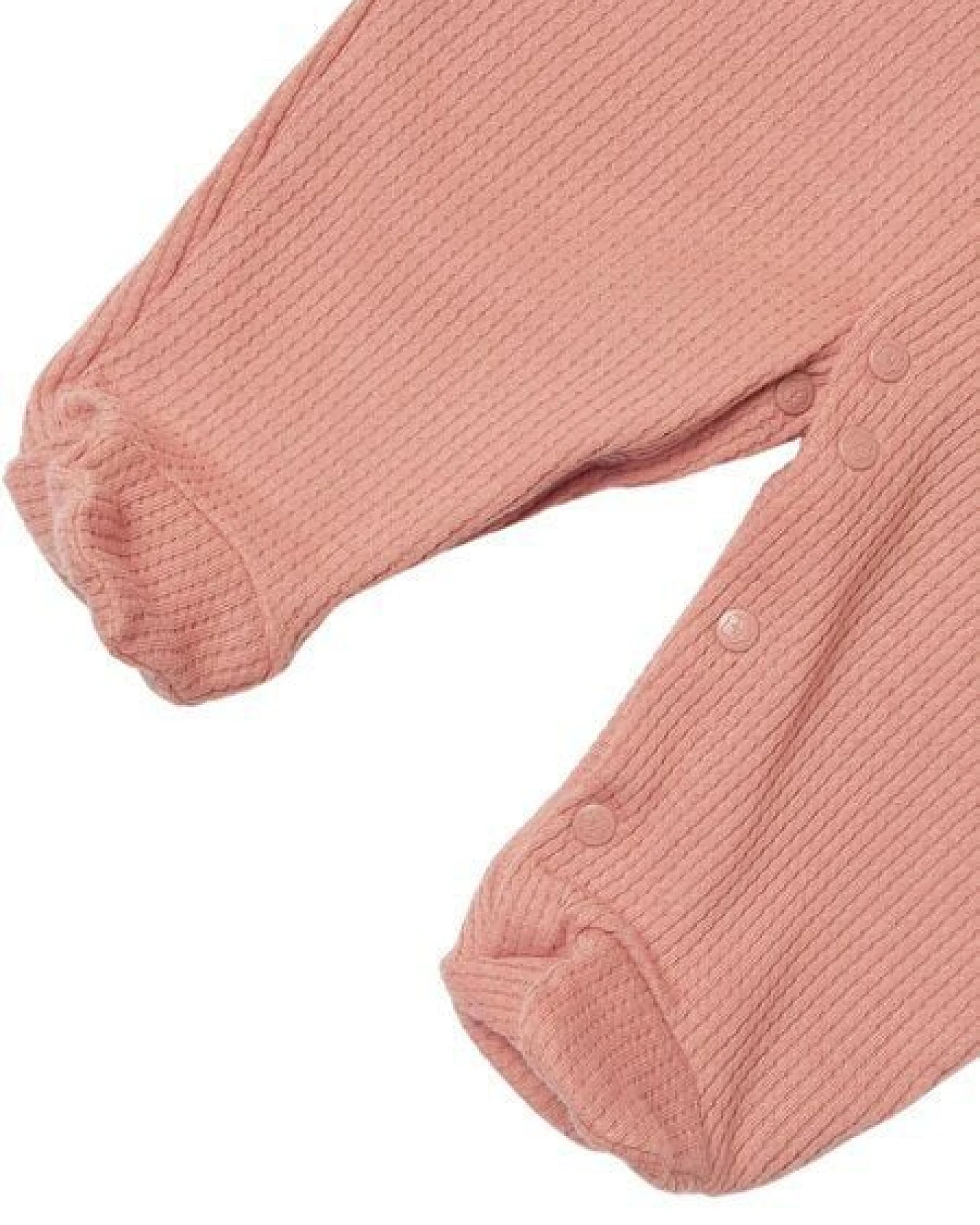 Biorganic Waffle Smile Baby Strampler – Ansicht 3