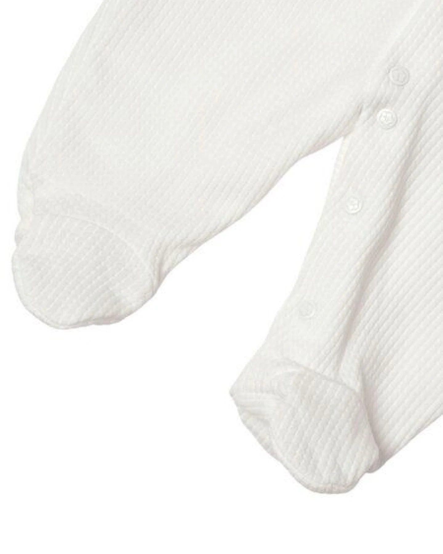 Biorganic Waffle Smile Baby Strampler – Ansicht 3