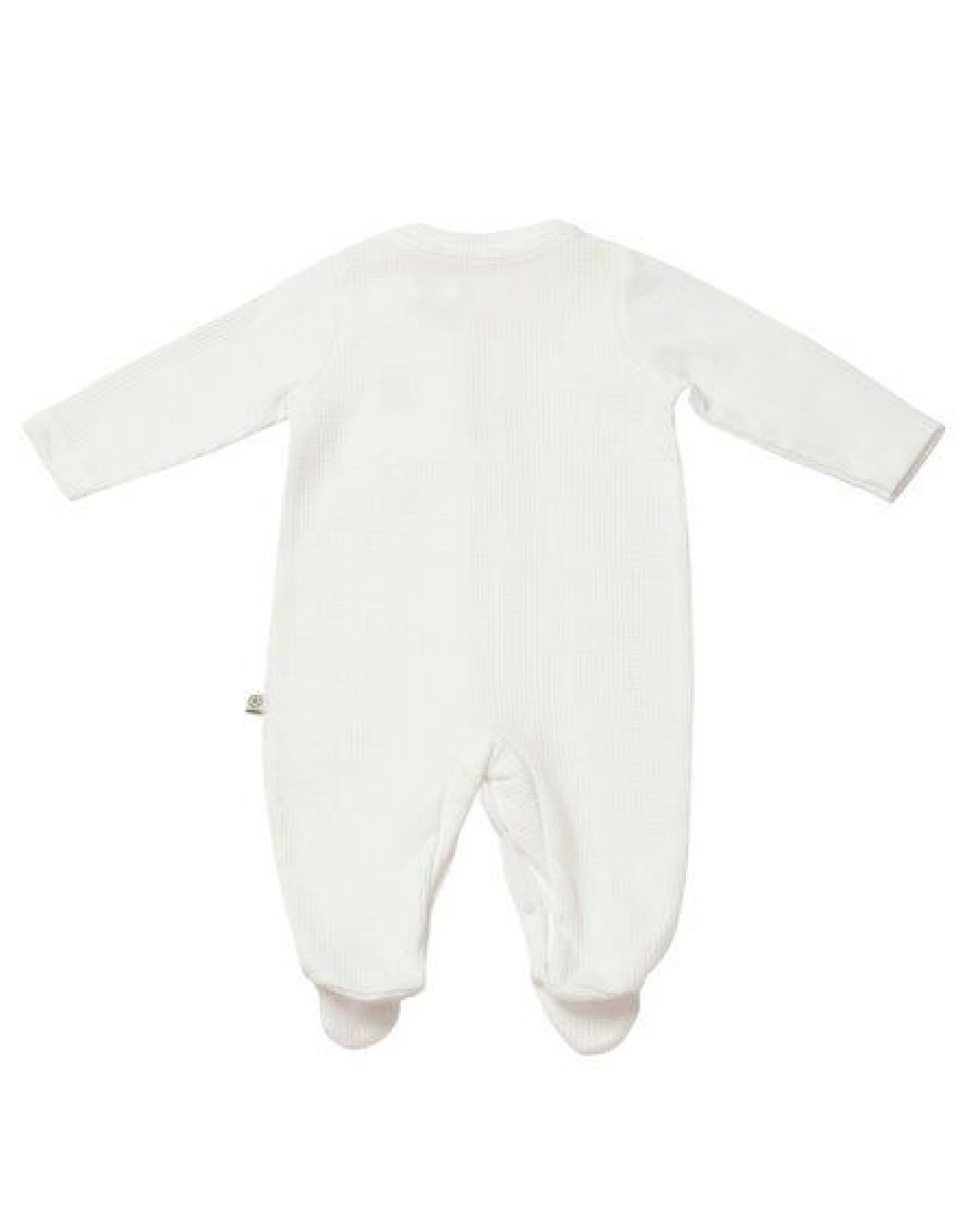 Biorganic Waffle Smile Baby Strampler – Ansicht 4