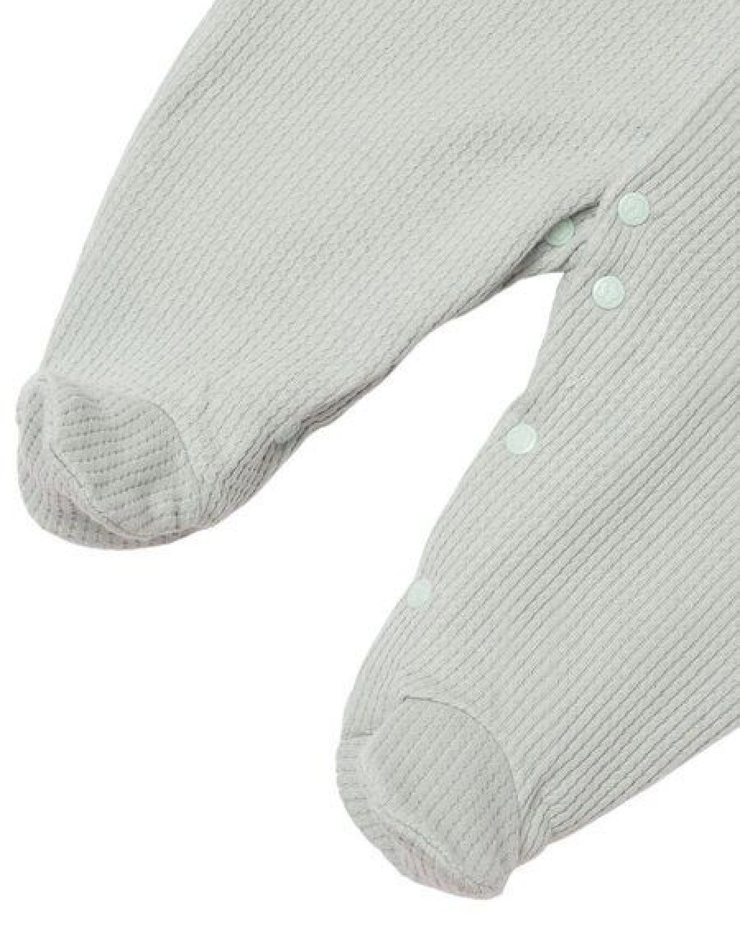 Biorganic Waffle Smile Baby Strampler – Ansicht 3