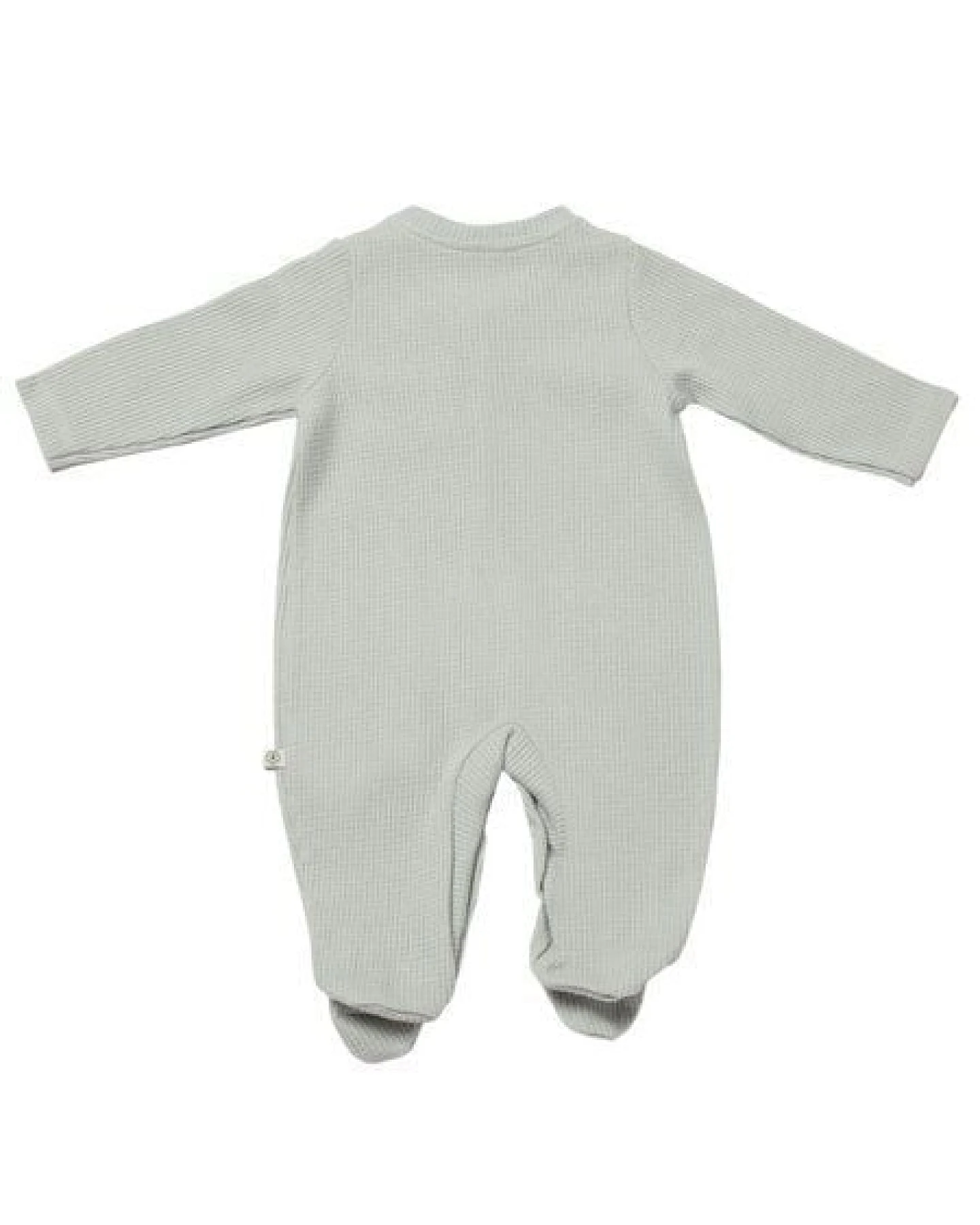 Biorganic Waffle Smile Baby Strampler – Ansicht 4