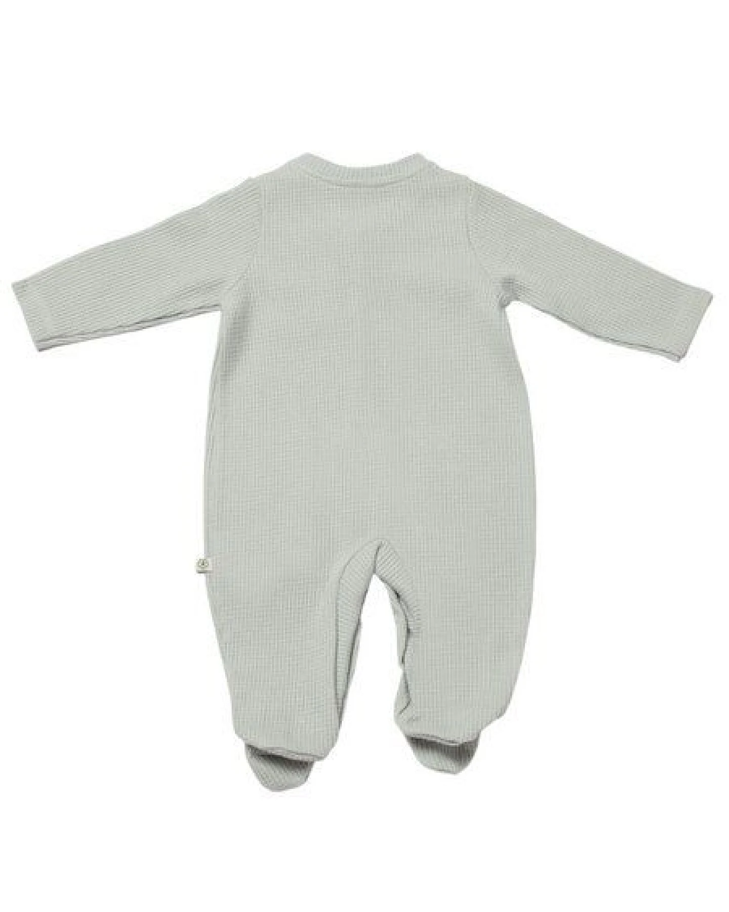 Biorganic Waffle Smile Baby Strampler – Ansicht 4
