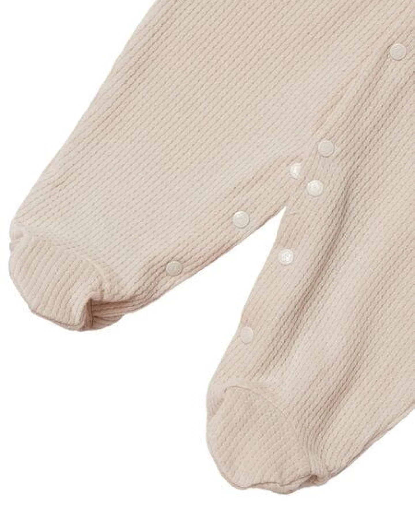 Biorganic Waffle Smile Baby Strampler – Ansicht 3