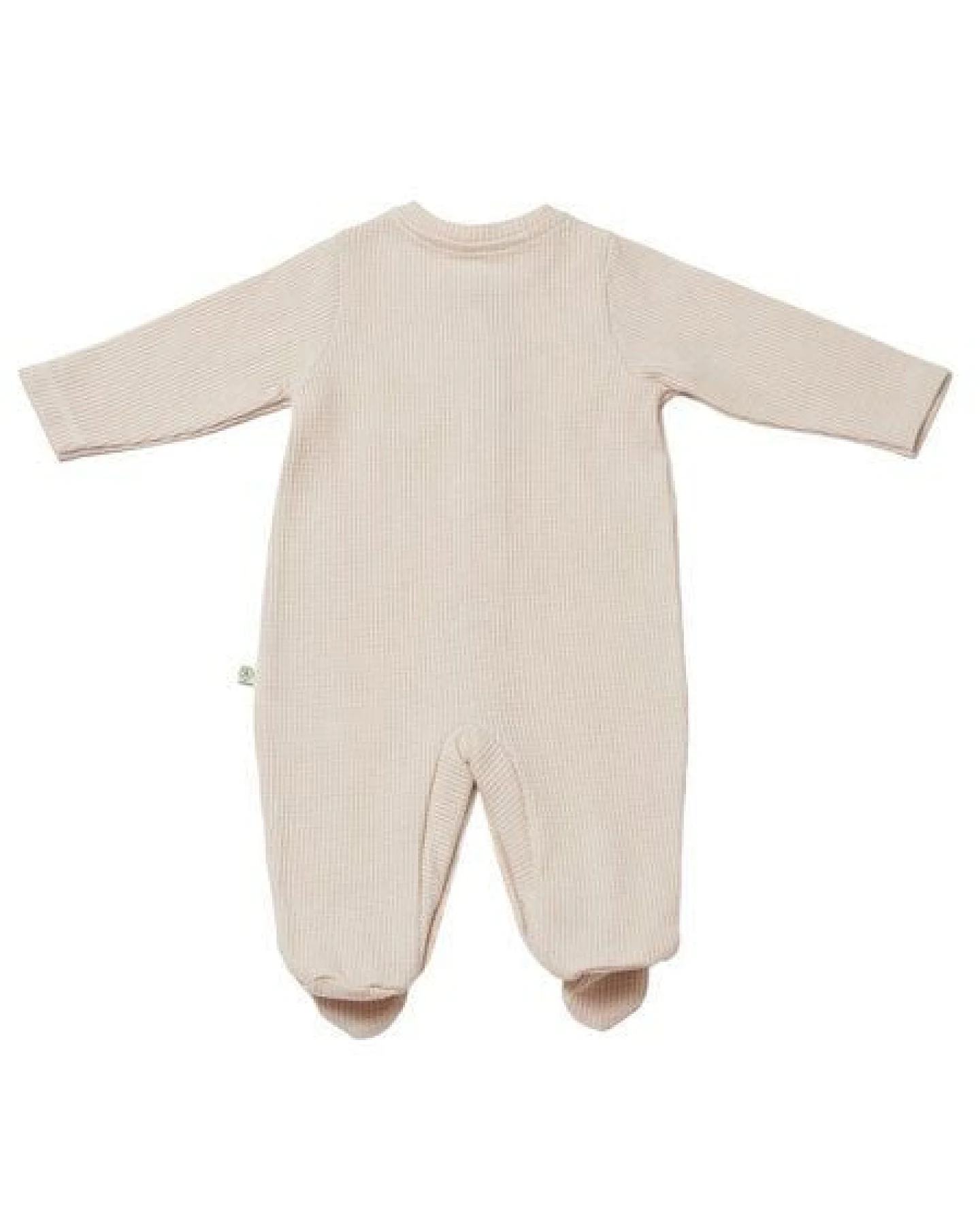 Biorganic Waffle Smile Baby Strampler – Ansicht 4
