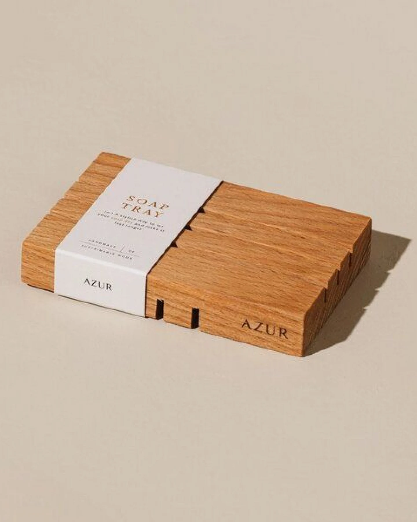 Azur Natural Bodycare Seifenschale aus Birkenholz – Ansicht 2