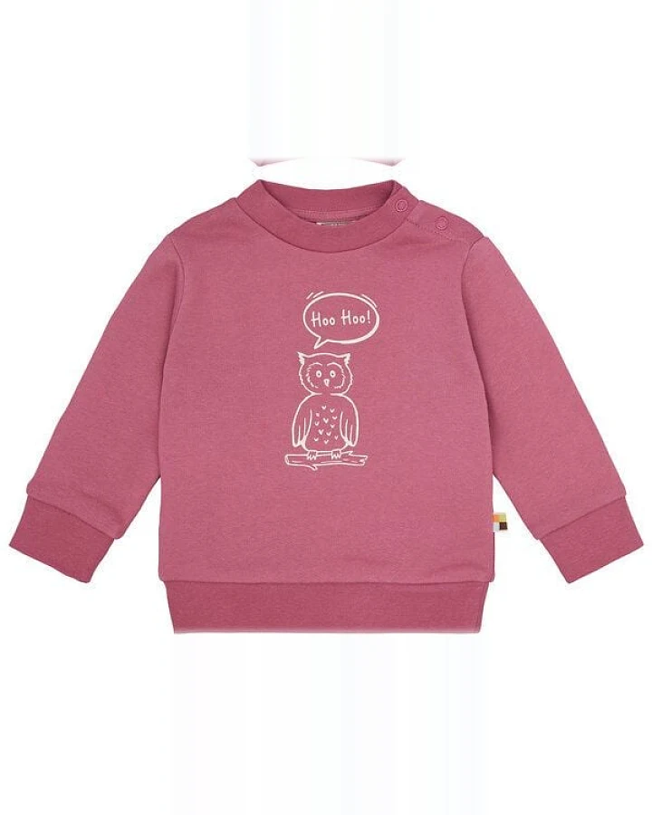 loud + proud Babys & Kinder Sweatshirt mit Druckmotiv, GOTS-zertifiziert