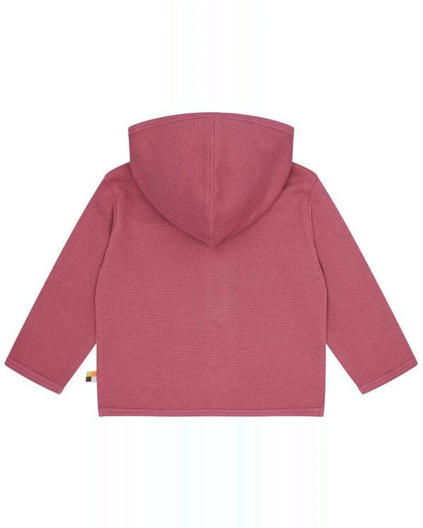 loud + proud Babys & Kinder Jacke in Waffeloptik, GOTS-zertifiziert – Ansicht 2