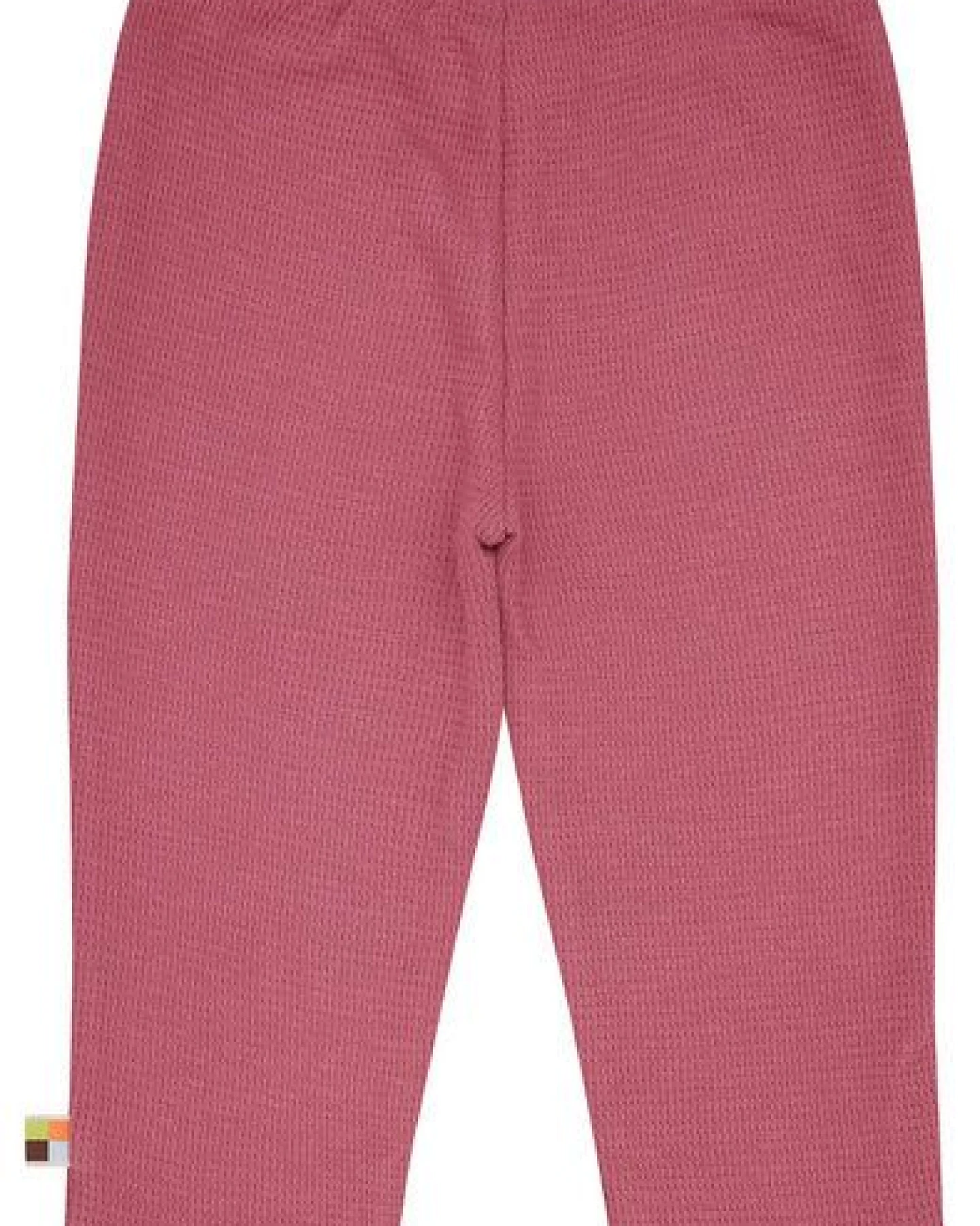 loud + proud Babys & Kinder Hose in Waffel-Optik, GOTS-zertifiziert – Ansicht 2