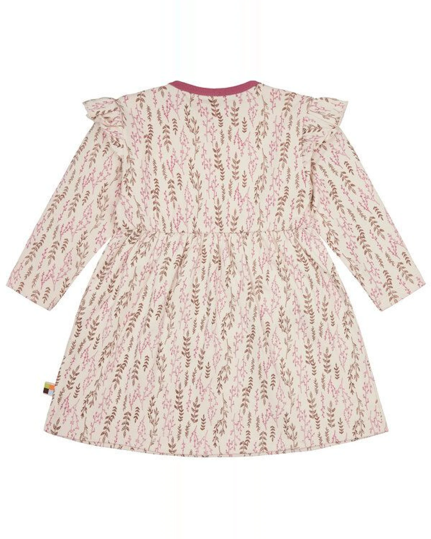 loud + proud Babys & Kinder Kleid Interlock mit Druck, GOTS-zertifiziert – Ansicht 2