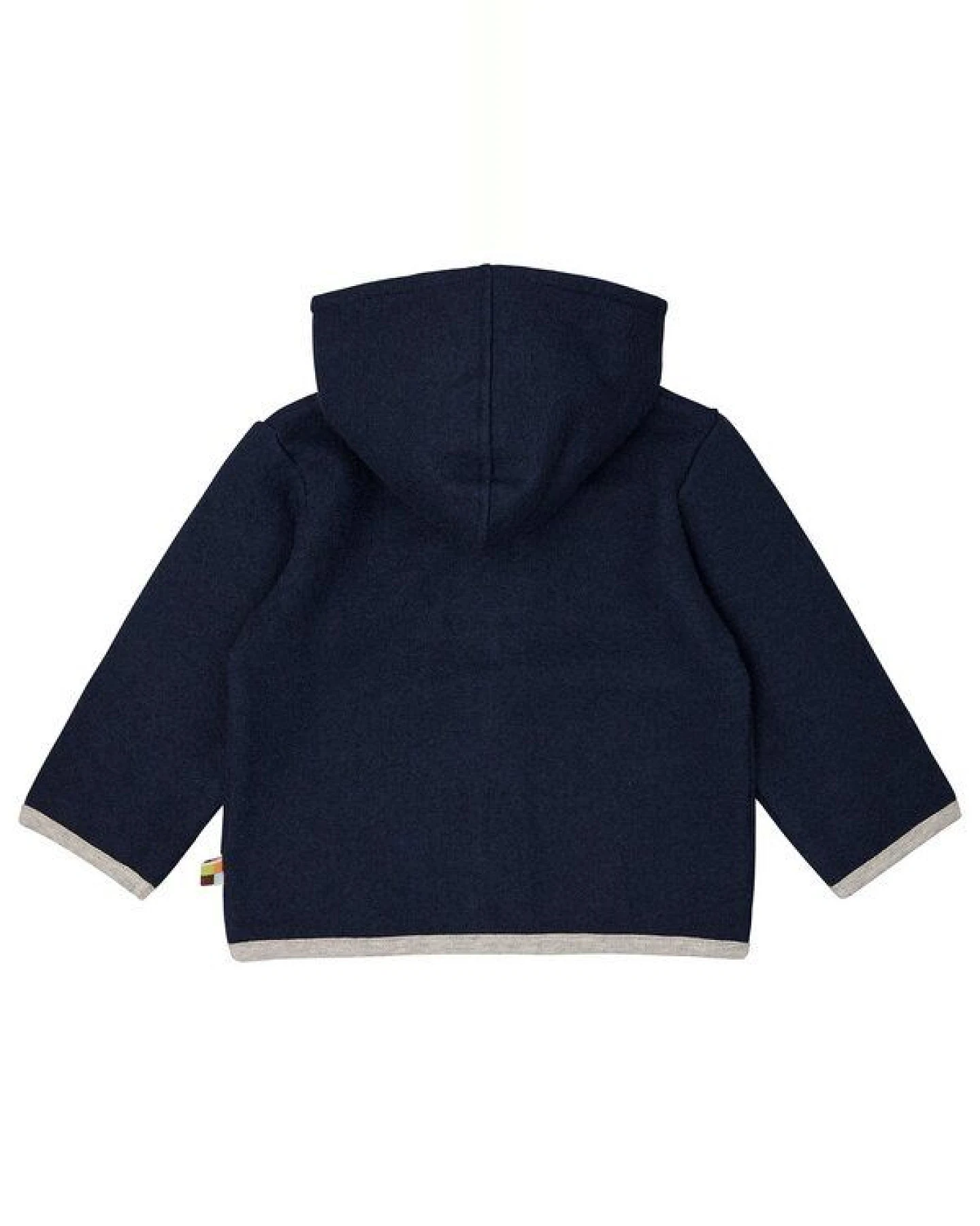 loud + proud Babys & Kinder Jacke Wollwalk, GOTS-zertifiziert – Ansicht 2